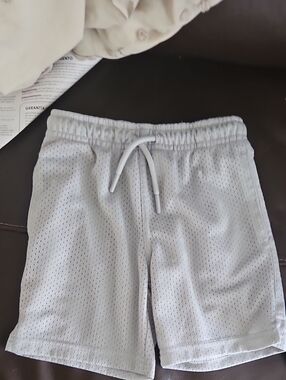 Athletic Works Light Gray Mesh Shorts